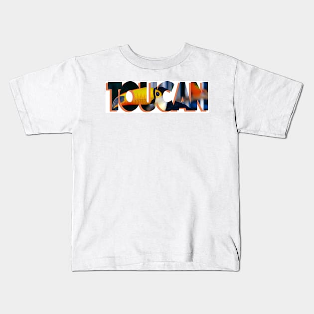 Toucan Kids T-Shirt by likbatonboot